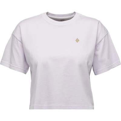 Black Diamond Дамска тениска Black Diamond Women's Diamond Crop S/S Tee T-shirt - Soft Lilac (916-3679-0314)
