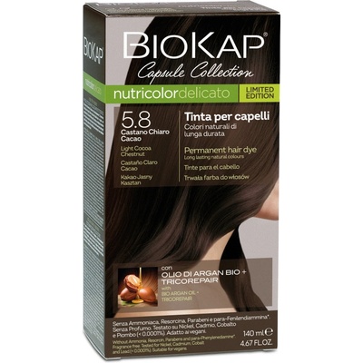 Biokap nutricolor delicato 5.8. Kakaově světlá kaštanová 140 ml