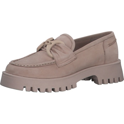 Marco Tozzi Dámská kožená obuv celoroční DC 2-24722 20 béžová