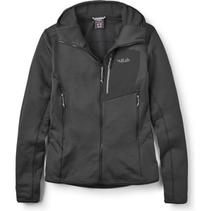 Rab Дамско поларено яке Rab Women's Ascendor Hoody Fleece jacket - Black - размер 36 (EU) (105-7154-0111)