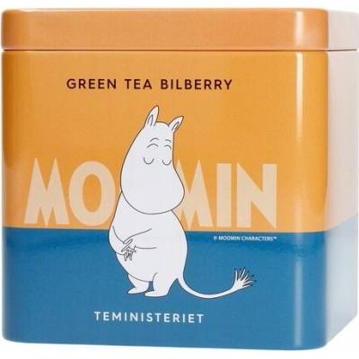 Zelený sypaný čaj Teministeriet Moomin Green Tea Bilberry (čučoriedka) 100 g