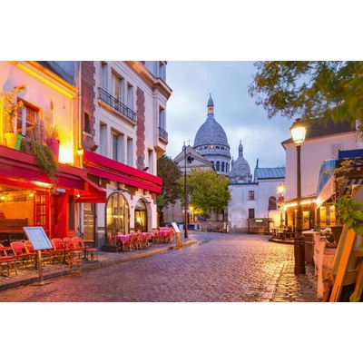 Dimex MS-5-0711 Vliesová fototapeta Čtvrť Montmartre rozměry 375 x 250 cm