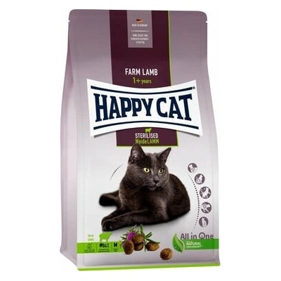 HAPPY CAT Sterilized s jahňacím mäsom 4 kg
