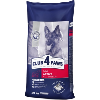 Club4Paws Premium pre dospelých psov s vysokou aktivitou 0,1 kg