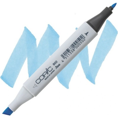 Lihová fixa COPIC Classic oboustranná Fine & Chisel, Robin's egg blue (B02)