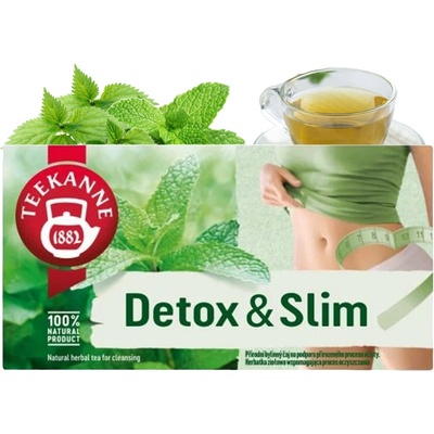 Teekanne Detox & Slim Bylinný čaj se zeleným čajem 32 g