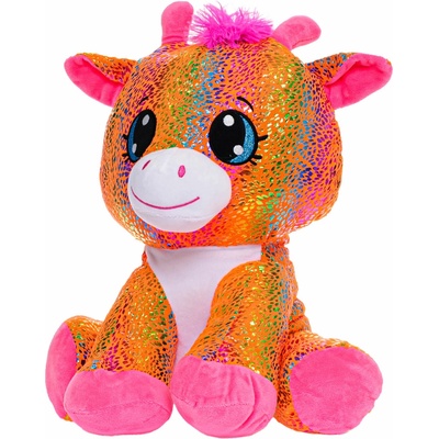 Star Sparkle žirafa oranžová sedící 37 cm – Hledejceny.cz