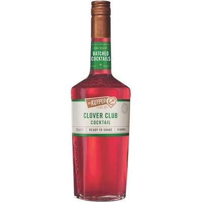 De Kuyper Batched Clover Club Cocktail 12% 1,0 l (holá láhev)