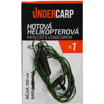 UnderCarp Hotový Náväzec Helikoptérová montáž s leadcorem 45lb|100cm