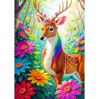 Image 1 of Enjoy - Puzzle Magical Deer - 1 000 piese