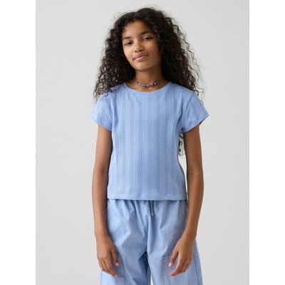 GAP Бебешка тениска с ребра GAP GAP | Sin | Момичешки | XS