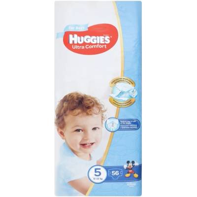 HUGGIES Ultra Comfort 5 12-22 kg 56 ks