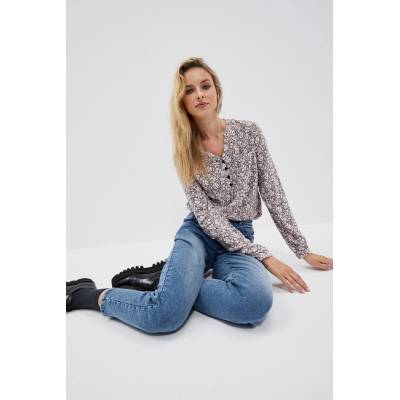 Moodo Дънки с висока талия Moodo Moodo | Sin | ЖЕНИ | XS