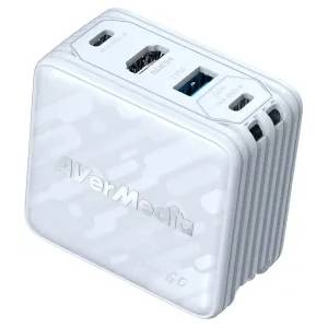 Hama Зарядна станция AverMedia Core Go GC313 White (AVER-GC313W) - megamag