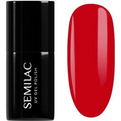 Semilac gel lak 796 Jelly Raspberry malinově červený želé efekt 7 ml