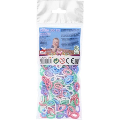 Ideal Box Céčka 300 ks pastelové barvy pouze písmeno „C“