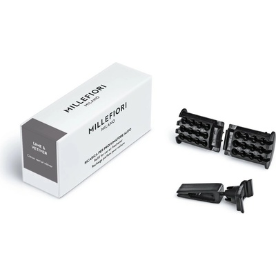 Millefiori Icon Lime & Vetiver náhradní náplň do auta 13 g