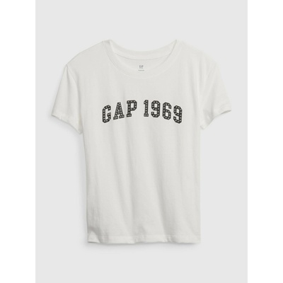 GAP Детска риза с логото на GAP GAP | Byal | Момичешки | 104/110