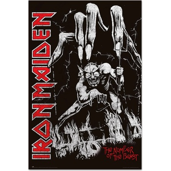 Image 1 of NNM постер iron maiden - number of the beast- gpe5704