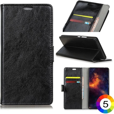 Motorola Moto G6 Plus Magnetic Wallet Кожен Калъф и Скрийн Протектор