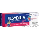 Zubné pasty Elgydium Kids gelova zubná pasta s fluorin. 2-6 rokov jahoda 50 ml