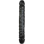 Doc Johnson Jr. Veined Double Header 12" Black