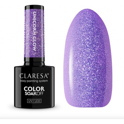 Claresa Gél lak UNICORN GLOW 5 5g