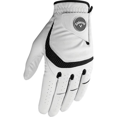 Callaway SynTech Mens Golf Glove Bílá Levá M – Zboží Dáma