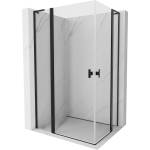 Mexen Mist L Duo душ кабина с отваряема врата 110 x 100 см, прозрачна, черна - 8A4L-110-100-70-00 (8A4L-110-100-70-00)
