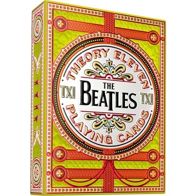 Hrací karty Theory11: The Beatles, zelené