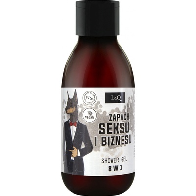 LaQ pánsky sprchový gél 8v1 100 ml