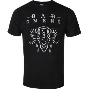 ROCK OFF мъжка тениска Bad Omens - Ram Skull - ROCK OFF - BOTS01MB