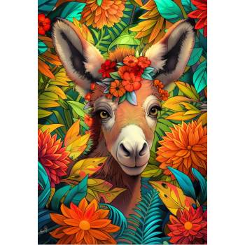 Bluebird Puzzle - Puzzle Blooming Fun - 1 000 piese