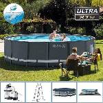 Intex Басейн с метална конструкция Ф488x122см Intex 26326