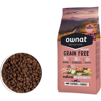 Ownat GF Prime Mini Chicken & Turkey 1 kg