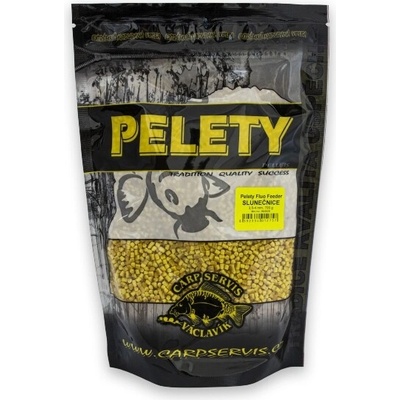 Carp Servis Václavík Pelety Fluo Feeder 700g 4mm slunečnice