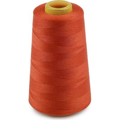 Polyesterové nitě pro overlocky i klasické šití návin 3000 yards PES 40S/2 Varianta: 15 (150) oranžová okrová, Balení: 1 ks