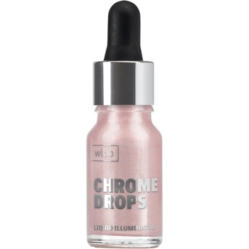Wibo Течен хайлайтър за лице Chrome Drops, 01, 9 ml