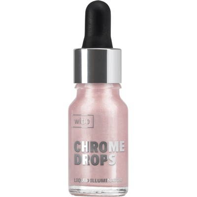 Wibo Течен хайлайтър за лице Chrome Drops, 01, 9 ml