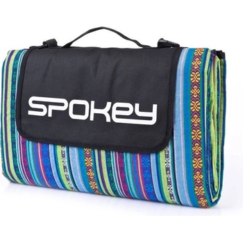 Spokey Picnic MARINE Pikniková deka s popruhom 180 x 210 cm