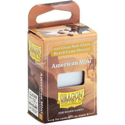Arcane Tinmen Dragon Shield American Mini 41x63mm Clear Non-Glare Obaly 100 ks