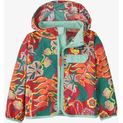 Dětská bunda Patagonia Baby Baggies Jacket - tropiclimb/hot ember