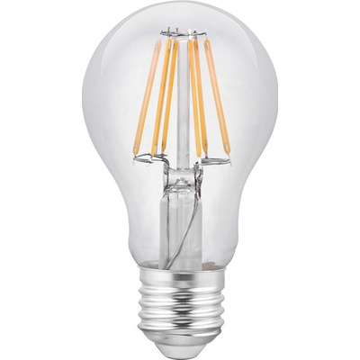Extol Light 43041 Žiarovka LED číra 8 W, 1000 lm, E27, teplá biela, priemer 60 mm ekvivalent 75W žiarovky
