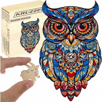 Kruzzel Drevené sova 177 dielov