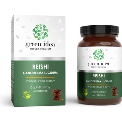 Green idea Reishi 60 kapsúl