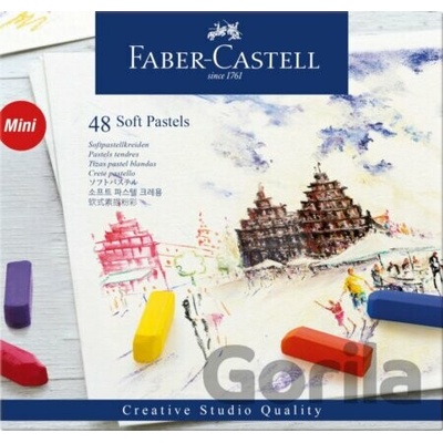 Faber-Castell suchý pastel Creative Studio mini set 48 kusov
