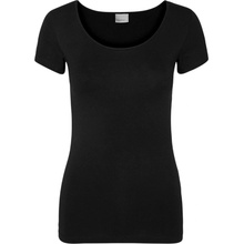 Vero Moda BASIC TRIČKO DÁMSKÉ ČERNÉ