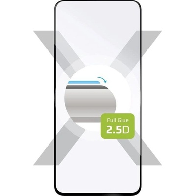 FIXED Ochranné tvrzené sklo Full-Cover pro Xiaomi Redmi Note 12, lepení přes celý displej FIXGFA-955-BK