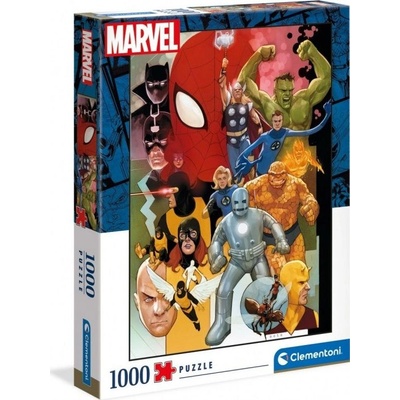 Clementoni Marvel 80 Пъзел 1000 броя Телевизия/филми (39612 CLEMENTONI)