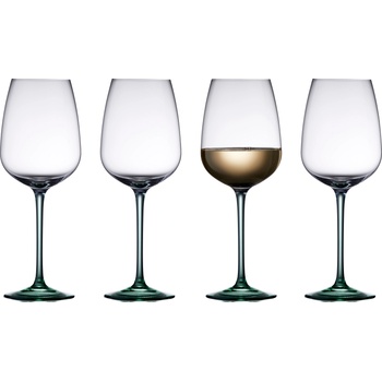 LyngbyGlas Чаши за вино Vienna 530 мл зелени 4 бр (31727)